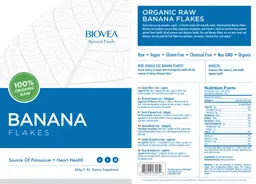 Label for Banana Flakes