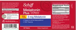 Label for Melatonin Plus