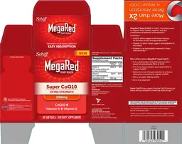 Label for Super CoQ10 Extra Strength 200 mg