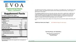 Label for AREDS2 Eye Vitamins Plus Omega-3
