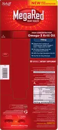 Label for High Concentration Omega-3 Krill Oil 750 mg