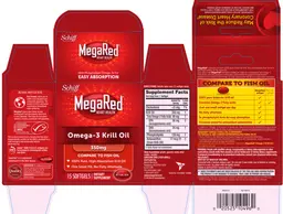 Label for Omega-3 Krill Oil 350 mg