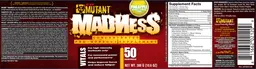 Label for Mutant Madness Pineapple