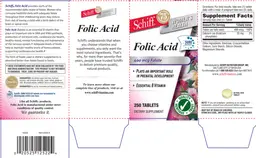 Label for Folic Acid