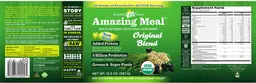 Label for Amazing Meal Original Blend