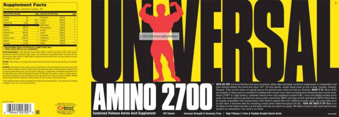 Label for Amino 2700