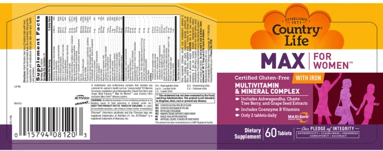 Label for Max For Women