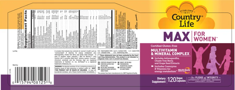 Label for Max For Women