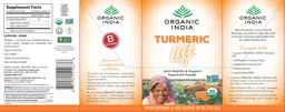 Label for Turmeric Lift