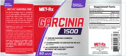 Label for Garcinia 1500