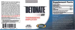 Label for Detonate XT