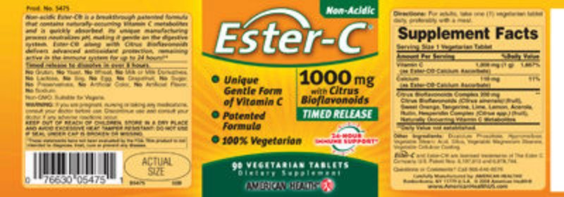 Ester-C 1000 mg With Citrus Bioflavonoid