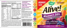 Alive! Women's 50+ Gummy Vitamins