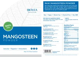 Label for Mangosteen Powder