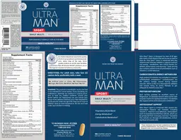 Label for Ultra Man Sport