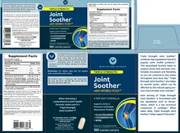 Label for Triple Strength Joint Soother