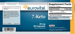 Label for 7-Keto 25 mg