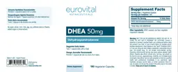 Label for DHEA 50 mg