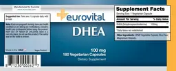 Label for DHEA 100 mg