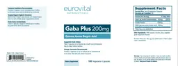Label for Gaba Plus 200 mg