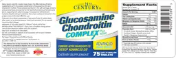 Label for Glucosamine Chondroitin Complex Plus MSM
