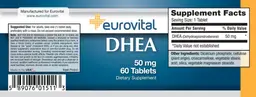 Label for DHEA 50 mg