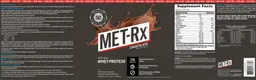 Label for Natural Whey Protein Chocolate