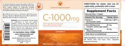 Label for C-1000 mg
