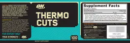 Label for Thermo Cuts