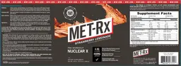 Label for Nuclear X Strawberry Lemonade