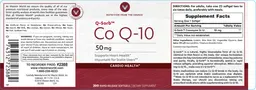 Label for Q-Sorb Co Q-10 50 mg