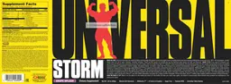 Label for Universal Storm Grape Splash