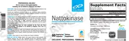 Label for Nattokinase