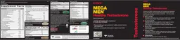 Label for Mega Men Multivitamin