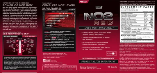 Label for NO2 Red
