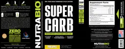 Label for Super Carb Pineapple