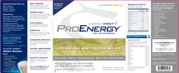 Label for ProEnergy Ultimate Vanilla