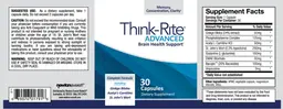 Label for Think-Rite Advanced