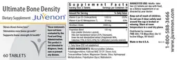 Label for Ultimate Bone Density