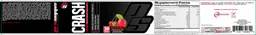 Label for Crash Fruit Punch