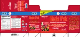 Label for Reds Pak