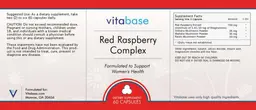 Label for Red Raspberry Complex