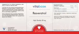 Resveratrol High Quality 50 mg