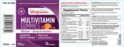Label for Multivitamin Gummies