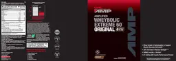Label for Amplified Wheybolic Extreme 60 Original Chocolate
