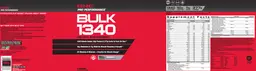 Label for Bulk 1340 Vanilla