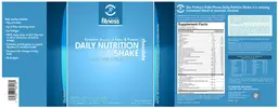 Label for Daily Nutrition Shake Chocolate