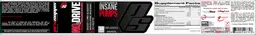 Label for NO3 Drive Unflavored