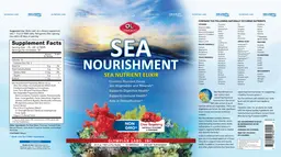 Label for Sea Nourishment Cran-Raspberry