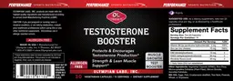 Label for Testosterone Booster